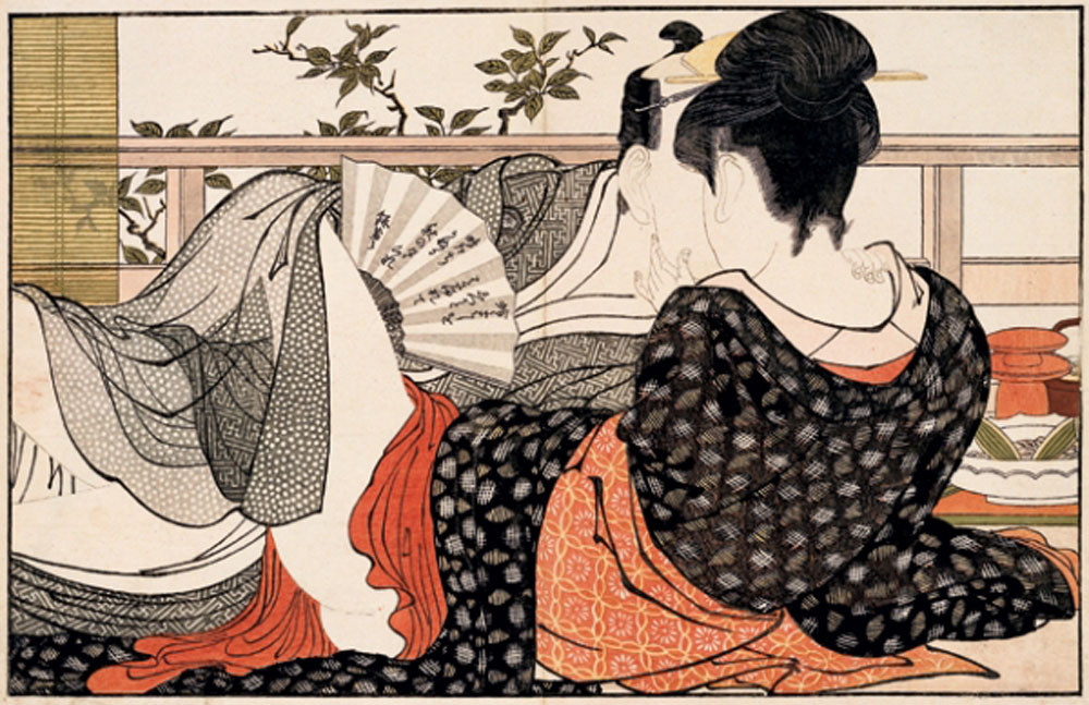 Lovers-in-the-upstairs-room-of-a-teahouse-from-Poem-of-the-Pillow-1788-by-Kitagawa-Utamaro[1]